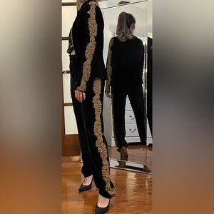 Sport-chic 2-piece set with pants and jacket